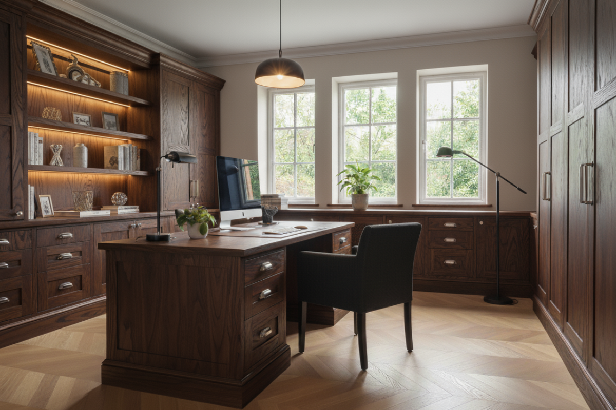 Soho Carver Occasional Chair In Study