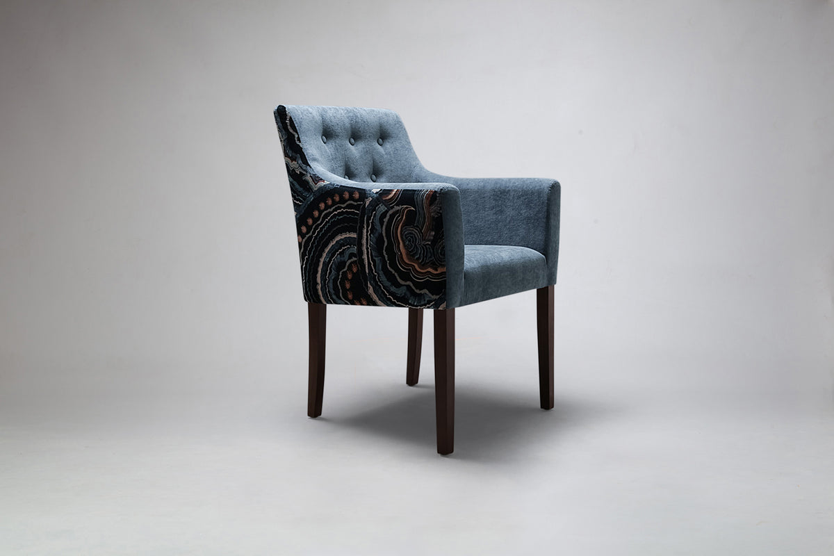 Soho Button Back Carver Dining Chair