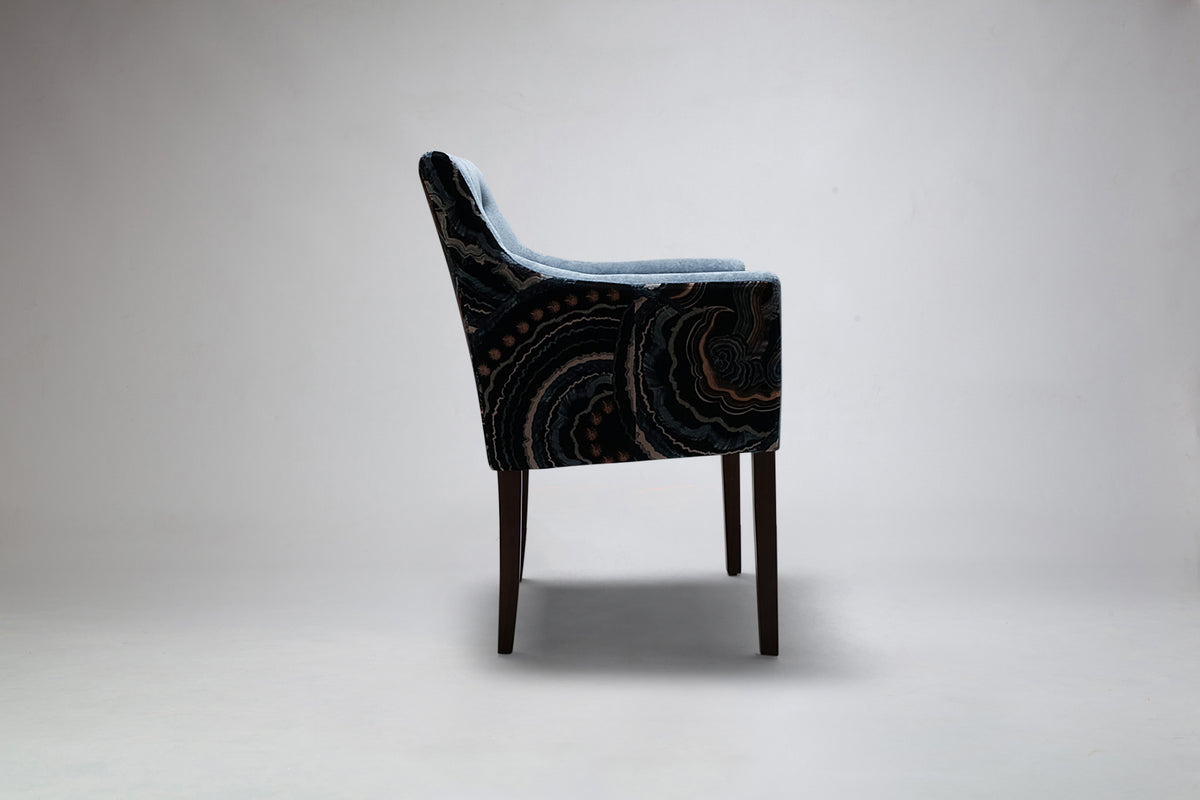 Soho Button Back Carver Dining Chair