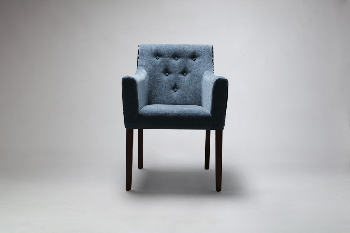 Soho Button Back Carver Dining Chair