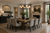 Mel High Back Dining Chair - Piping