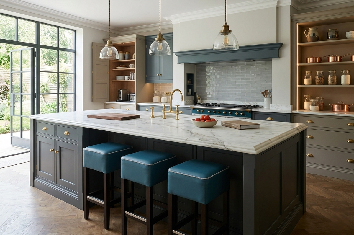 Sutton Bar Stool - Piping