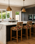 Ollie Curve Back Bar Stool